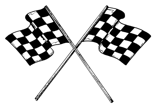 Finish flags
